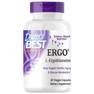 【SY专用】Doctor's Best 多特倍斯光紫瓶麦角硫因pqq口服胶囊