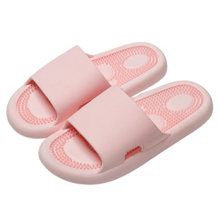 按摩拖鞋女中老年夏季2025新款居家软底室内浴池洗澡防滑凉拖鞋男