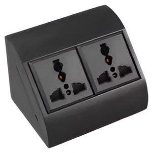 浴室镜面柜转角隐藏式插座三角插座带USB充电接口五孔面板多位插