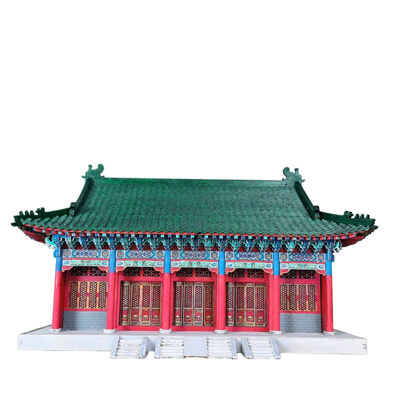 DIY手工拼装木质摆件古建筑模型