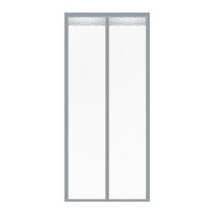 空调门帘2025新款高档防走冷气透明挡风隔断帘隔冷免打孔磁吸家用