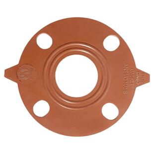 FPM氟橡胶法兰盲板垫片橡胶密封垫国标美标日标耐高温氟胶带孔160