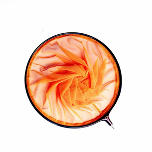 仓吉 新款倍力抄网头橙色 黑坑竞技野钓专用碳素防挂速干网兜钓鱼