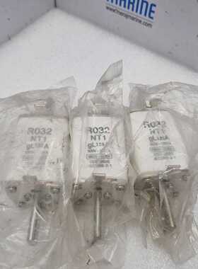 R032 NT 1 Fuse gL 125A 500V120KA 660V50KA - Lot of 3PCs