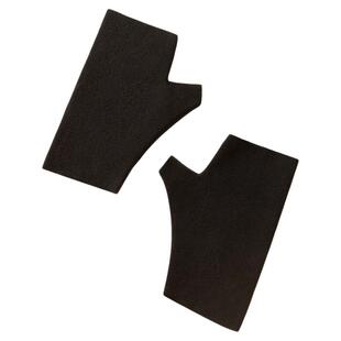 德绒保暖半指手套男女学生写字防冻手写字露指手套防寒冬季加厚