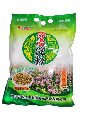 陕北荞麦淀粉田源做凉粉