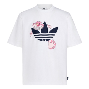 adidas阿迪达斯三叶草迪士尼联名半袖2026夏中性短袖T恤 KY8305