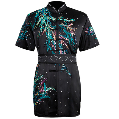 大业亨通长拳武术比赛表演服装男