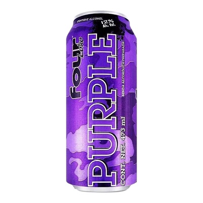 四洛克葡萄果味高度数预调鸡尾酒