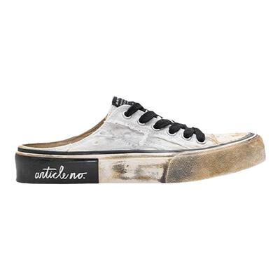 ARTICLENO.脏脏半拖帆布鞋