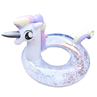 儿童成人超大充气游泳圈菠萝西瓜火烈鸟腋下圈甜甜圈救生圈水泡