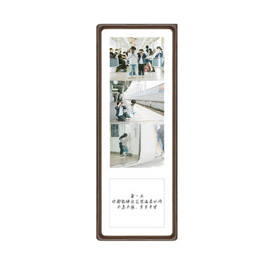 照片相框实木高级感打印定制挂墙