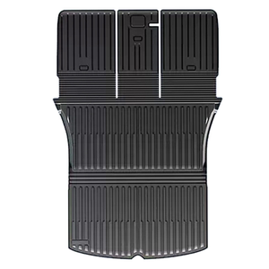 适用于焕新版特斯拉ModelY3后备箱垫TPE前后尾箱垫改装内饰丫配件
