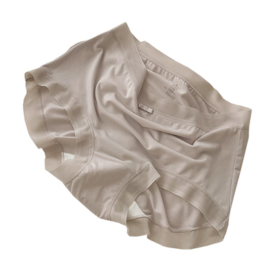 掌柜自留款！80S超细桑蚕丝裸感无痕内裤女中腰莫代尔纯棉抑菌档