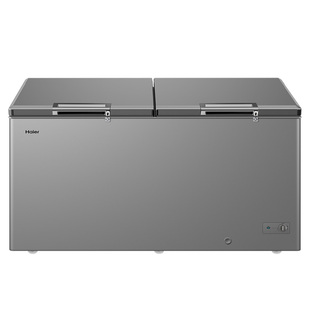 海尔冰柜大容量家用300/429/519升超低温减霜卧式冷柜商用大容量