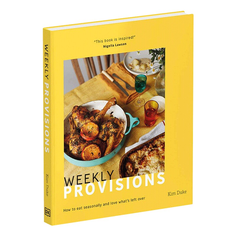 精装 英文原版 Weekly Provisions 每周食物计划 英文版 定制食谱餐饮健康饮食彩图指南 进口英语原版书籍儿童图书