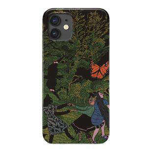 日系插画趣味艺术小众跳舞蹦迪适用于IPhoneX/11/12/13pro/14/15/16pro菲林手机壳imd硅胶软壳小米华为