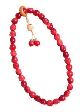 原生态天然菩提根紫粉猫爪