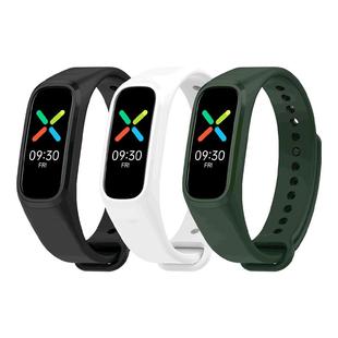 天象适用OPPO手环表带液态硅胶升级同款eva限定版个性男女替换活力时尚运动尼龙透气米兰磁吸腕带精钢手链