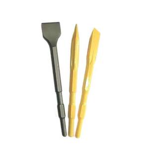 精品65A85A95A大电镐头尖扁钢凿镐钎开墙碎石凿子石工风炮镐尖凿