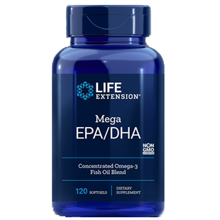 鱼油软胶囊美国原装omega3浓缩120粒LE深海鱼油EPA DHA高浓度进口