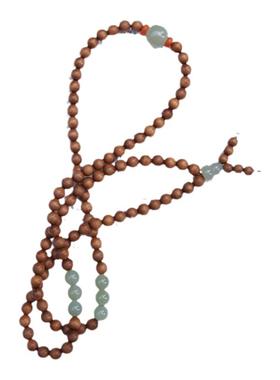 老山檀晴水和田玉手串男女