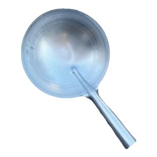 白铁瓢勺子饲养员铁勺养殖用铁勺头食堂可带柄铁水勺挖洞取土瓢泥