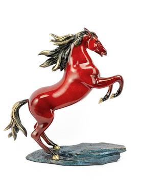 黎采铜新中式玄关装饰摆件