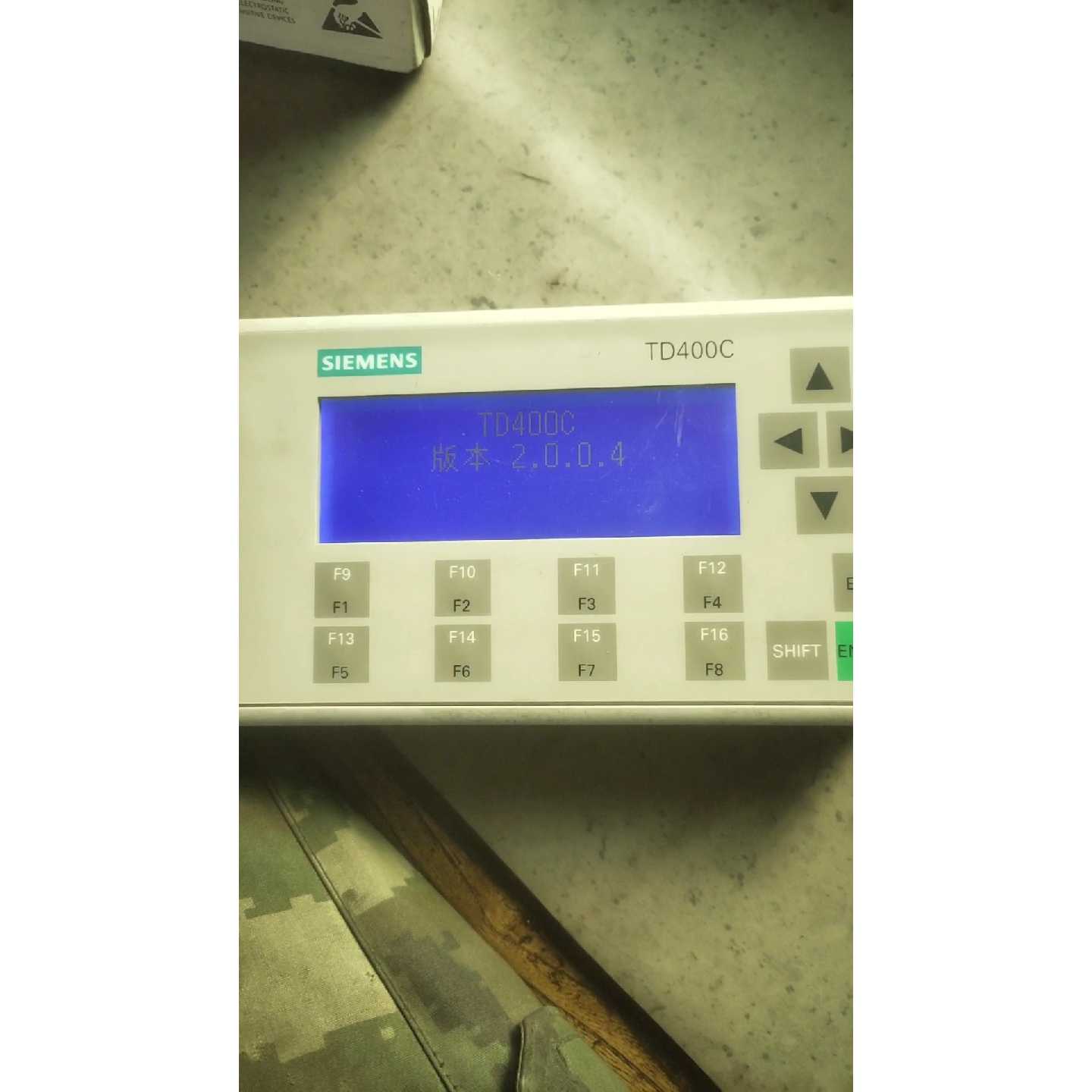 【议价-可维修】 文本显示器 TD400C 0AA00 /二手均有货