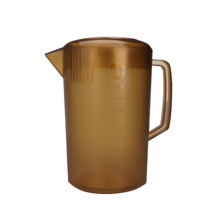 PC亚克力茶色冷水壶果汁扎壶塑料凉水壶耐热大容量家用量杯泡茶壶