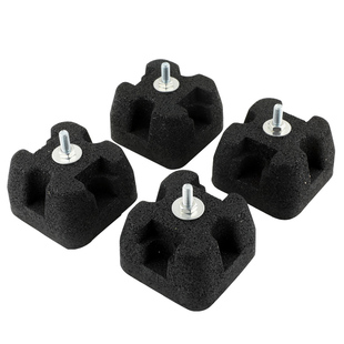 空调外机减震垫降噪隔音支架加厚橡胶底座静音防震消音垫脚垫托架