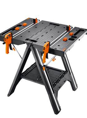 威克士多功能工作工具台WX051 移动便携式木工操作台锯台折叠工具