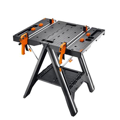 威克士多功能工作工具台WX051 移动便携式木工操作台锯台折叠工具