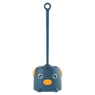 壁挂式马桶刷家用无死角带底座卡通厕所免打孔卫生间刷子清洁套装