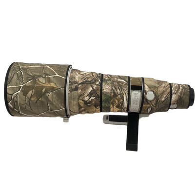 适用佳能600定焦镜头迷彩炮衣