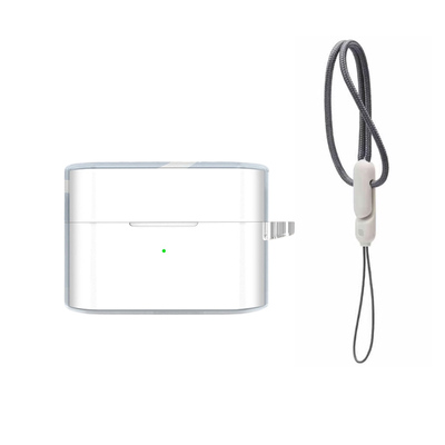 适用索尼WF-1000XM6蓝牙耳机壳TPU保护套防摔耐磨耳机充电仓透明