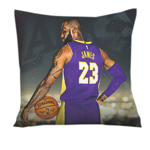 詹姆斯科比周边库里抱枕哈登靠枕篮球明星diy定制球迷男生日礼物