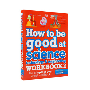 DK英文原版 科学、技术和工程练习册How to be Good at Science, Technology and Engineering Workbook 2 steam主题实践练习
