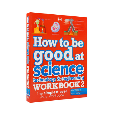 DK英文原版 科学、技术和工程练习册How to be Good at Science, Technology and Engineering Workbook 2 steam主题实践练习