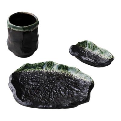 复古骨碟水杯酱油碟台面烤肉摆台