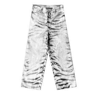 TecNineGroup DROP3 白虎裤 压蜡 全幅印花3D满印 蜡裤休闲裤长裤