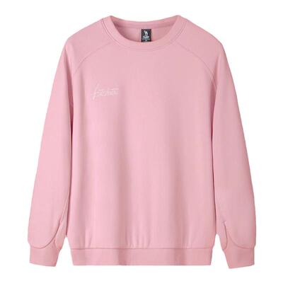 骆驼女装圆领卫衣女2025春秋新款情侣宽松透气百搭套头长袖上衣