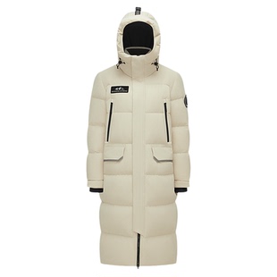 波司登冬季新款户外极寒工装情侣长款防风保暖鹅绒羽绒服男女同款