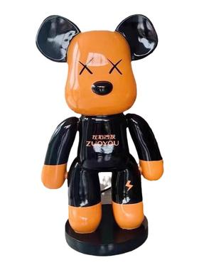 卡通潮牌美发店铺酒吧软装装饰