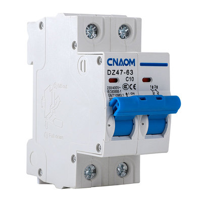 DZ47-63小型断路器空气开关1p2p3p4p家用空开漏电保护6a-32a-63a