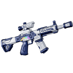 儿童电动声光玩具枪百变组合拼装磁力枪3仿真6岁男孩生日礼物男童