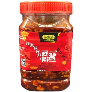 连家味湖北荆州监利特产尺八豌豆酱 850克豆瓣酱辣椒酱辣酱蚕豆酱