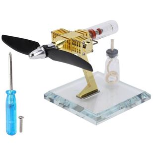 斯特林蒸汽动力飞机发动机外燃机科技益智玩具科教模型创意礼品