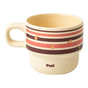 puui原创生活马克杯陶瓷高级感ins高颜值水杯可爱女生款情侣小众
