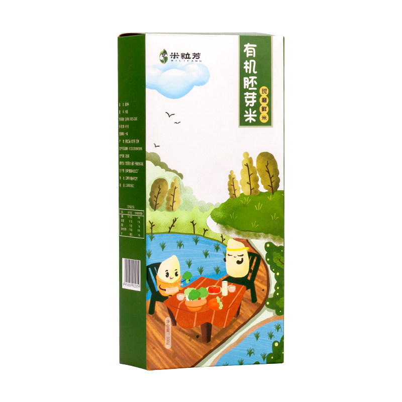 米粒芳东北大米有机胚芽米500大米